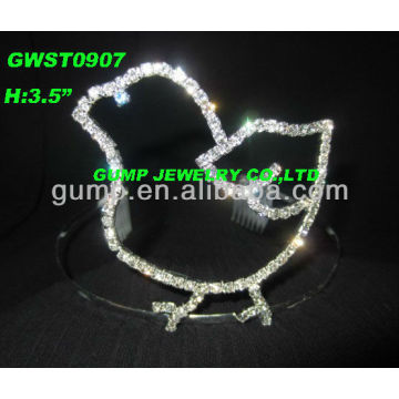 Ostern Tag Rhinestone Tiara Krone